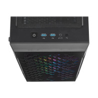 Computer кутия Corsair iCUE 220T RGB Airflow Mid-Tower, Black - 4