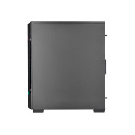 Computer кутия Corsair iCUE 220T RGB Airflow Mid-Tower, Black - 5