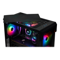 Computer кутия Corsair iCUE 220T RGB Airflow Mid-Tower, Black - 7