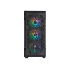 Computer кутия Corsair iCUE 220T RGB Airflow Mid-Tower, Black - 9