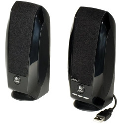 LOGITECH S150 Stereo Speakers - BLACK - USB - B2B - 1