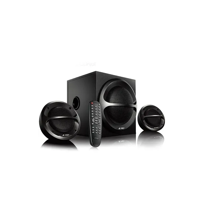 F&D A111X 2.1 Multimedia Speakers, 35W RMS (11Wx2+13W), 2x4'' Satellites + 4'' Subwoofer, BT 5.0/AUX/USB/FM/Remote Control/Woode