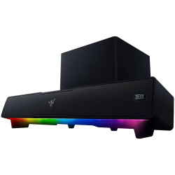 Razer Leviathan V2, PC Gaming Soundbar with Subwoofer,Full Range Drivers: 2 x 2.0 x 4.0" / 48 x 95 mm,Bluetooth 5.2 (60ms low la