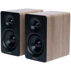 Edifier M60 Bookshelf Speakers, Bluetooth V5.3 (Hi-Res & Hi-Res Wireless), USB-C and 3.5 mm AUX inputs, 1-inch silk-dome tweeter