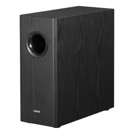 Edifier T5s Powered Subwoofer, 8-inch long-throw front-firing woofer, 70 W RMS, frequency response down to 35 Hz, RCA Signal-In 