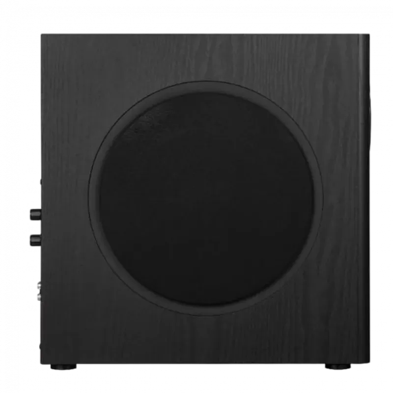 Edifier T5s Powered Subwoofer, 8-inch long-throw front-firing woofer, 70 W RMS, frequency response down to 35 Hz, RCA Signal-In 