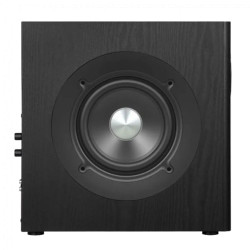 Edifier T5s Powered Subwoofer, 8-inch long-throw front-firing woofer, 70 W RMS, frequency response down to 35 Hz, RCA Signal-In 