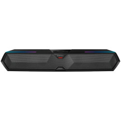 Edifier MG300 Soundbar, BT V5.3, USB, AUX, 2x 52mm Drivers, RGB Lighting, 5W (RMS), Black - 1