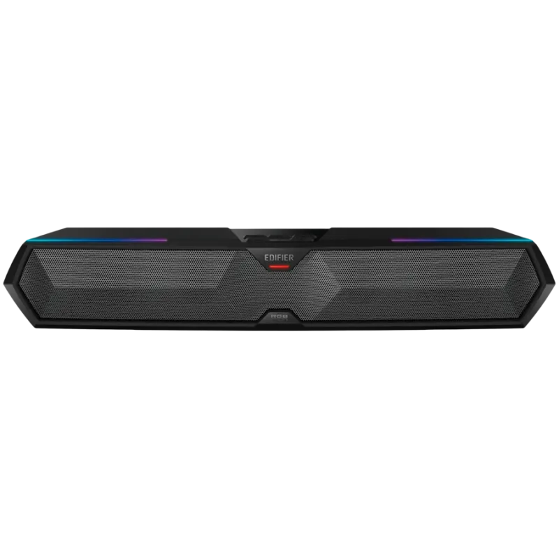 Edifier MG300 Soundbar, BT V5.3, USB, AUX, 2x 52mm Drivers, RGB Lighting, 5W (RMS), Black - 1