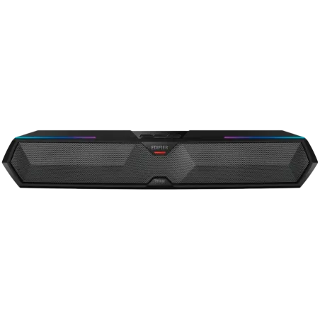 Edifier MG300 Soundbar, BT V5.3, USB, AUX, 2x 52mm Drivers, RGB Lighting, 5W (RMS), Black - 1