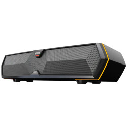 Edifier MG300 Soundbar, BT V5.3, USB, AUX, 2x 52mm Drivers, RGB Lighting, 5W (RMS), Black - 3