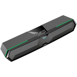 Edifier MG300 Soundbar, BT V5.3, USB, AUX, 2x 52mm Drivers, RGB Lighting, 5W (RMS), Black - 4
