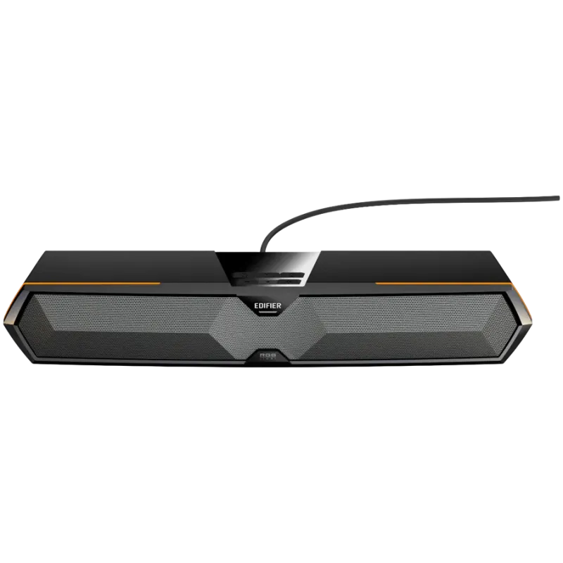 Edifier MG300 Soundbar, BT V5.3, USB, AUX, 2x 52mm Drivers, RGB Lighting, 5W (RMS), Black - 1