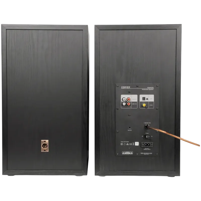 Edifier R2850DB 2.0 Bookshelf Speakers, BT V5.1, Optical, Coaxial, RCA, 0.75-inch Tweeters, 4.5-inch Drivers, 8-inch Woofers, Su