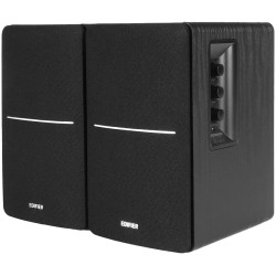 Edifier R1280DB 2.0 Bookshelf Speakers, BT V5.1, Optical, Coaxial, RCA, 0.5-inch Tweeters, 4-inch Drivers, 42W (RMS), Control Kn