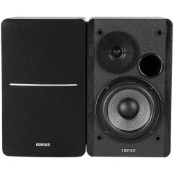 Edifier R1280DB 2.0 Bookshelf Speakers, BT V5.1, Optical, Coaxial, RCA, 0.5-inch Tweeters, 4-inch Drivers, 42W (RMS), Control Kn
