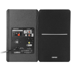 Edifier R1280DB 2.0 Bookshelf Speakers, BT V5.1, Optical, Coaxial, RCA, 0.5-inch Tweeters, 4-inch Drivers, 42W (RMS), Control Kn