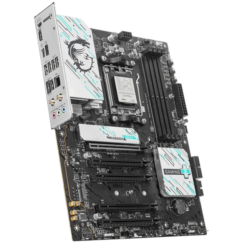 MSI B840 GAMING PLUS WIFI, ATX, Socket AM5, 4x DDR5 Dual Channel DDR5 up to 8000(OC)MHz, 5x PCIe x16 slot, 2x M.2 slot, 4x USB 2