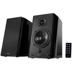 Edifier R2000DB 2.0 Bookshelf Speakers, Bluetooth, 3.5mm to RCA, Optical, 1-inch Tweeters, 5-inch Drivers, 120W (RMS), Control K