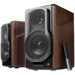 Edifier S2000MKIII Active Bookshelf Speakers, Bluetooth V5.0, Optical, Coaxial, Dual RCA Inputs, Planar diaphragm tweeters and a