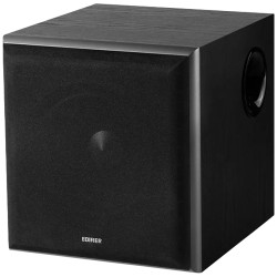 Edifier T5 Powered Subwoofer, 8" front-firing long-throw woofer, 70W RMS, low frequencies down to 38Hz, MDF cabinet with wood gr