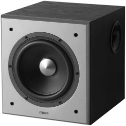 Edifier T5 Powered Subwoofer, 8" front-firing long-throw woofer, 70W RMS, low frequencies down to 38Hz, MDF cabinet with wood gr