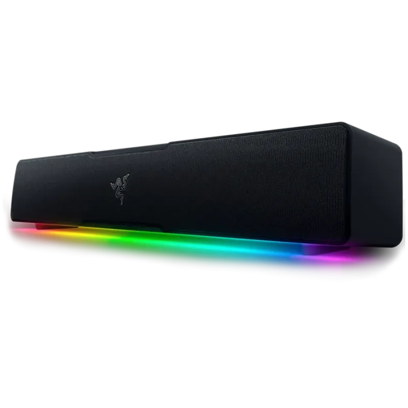 Razer Leviathan V2 X - PC Gaming Soundbar, Full-Range Drivers, Chroma RGB, USB Type C Power and Audio Delivery - Bluetooth 5.0 -