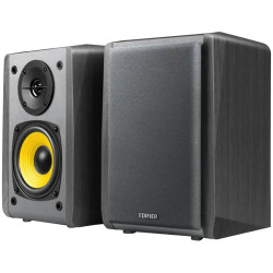 Edifier R1010BT Bookshelf Speakers, Bluetooth V5.1, Dual RCA Inputs, 4-inch Mid-Bass Drivers 0.5-inch Tweeters, 24 W RMS, Black 