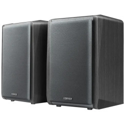 Edifier R1010BT Bookshelf Speakers, Bluetooth V5.1, Dual RCA Inputs, 4-inch Mid-Bass Drivers 0.5-inch Tweeters, 24 W RMS, Black 