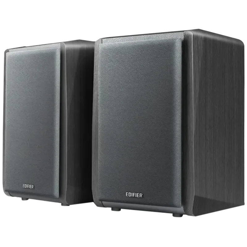 Edifier R1010BT Bookshelf Speakers, Bluetooth V5.1, Dual RCA Inputs, 4-inch Mid-Bass Drivers 0.5-inch Tweeters, 24 W RMS, Black 