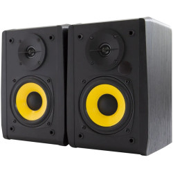 Edifier R1010BT Bookshelf Speakers, Bluetooth V5.1, Dual RCA Inputs, 4-inch Mid-Bass Drivers 0.5-inch Tweeters, 24 W RMS, Black 