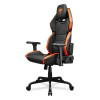 COUGAR Hotrod, Gaming Chair, High Density MoldShaping Foam, Hyper-Dura leatherette, Multi-zone backrest design, Up & Down Adjust