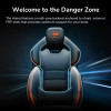 COUGAR Hotrod, Gaming Chair, High Density MoldShaping Foam, Hyper-Dura leatherette, Multi-zone backrest design, Up & Down Adjust