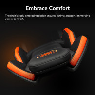 COUGAR Hotrod, Gaming Chair, High Density MoldShaping Foam, Hyper-Dura leatherette, Multi-zone backrest design, Up & Down Adjust