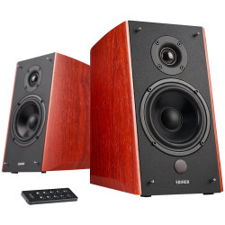 Edifier R2000DB 2.0 Bookshelf Speakers, Bluetooth, 3.5mm to RCA, Optical, 1-inch Tweeters, 5-inch Drivers, 120W (RMS), Control K