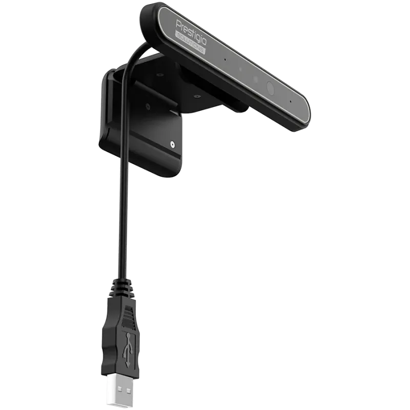 Prestigio Solutions Video Conferencing Windows Hello Camera: FHD, 2MP, 2 mic, 1m (Range), Connection via USB 3.0 - 1