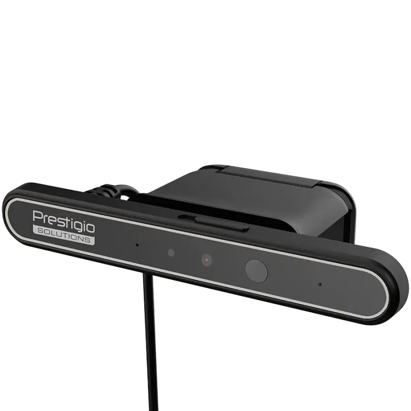 Prestigio Solutions Video Conferencing Windows Hello Camera: FHD, 2MP, 2 mic, 1m (Range), Connection via USB 3.0 - 1