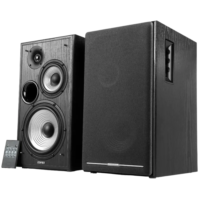 Edifier R2750DB 2.0 Bookshelf Speakers, BT V5.1, Optical, Coaxial, RCA, 0.75-inch Tweeters, 4-inch Drivers, 6.5-inch Woofers, Su