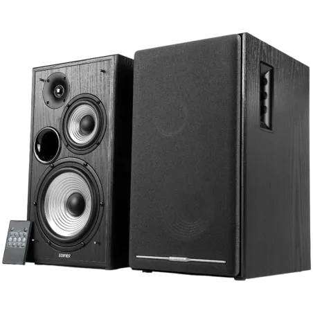 Edifier R2750DB 2.0 Bookshelf Speakers, BT V5.1, Optical, Coaxial, RCA, 0.75-inch Tweeters, 4-inch Drivers, 6.5-inch Woofers, Su