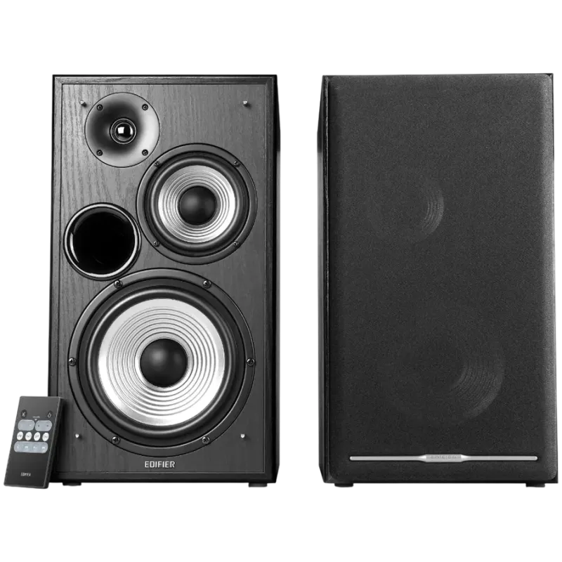 Edifier R2750DB 2.0 Bookshelf Speakers, BT V5.1, Optical, Coaxial, RCA, 0.75-inch Tweeters, 4-inch Drivers, 6.5-inch Woofers, Su