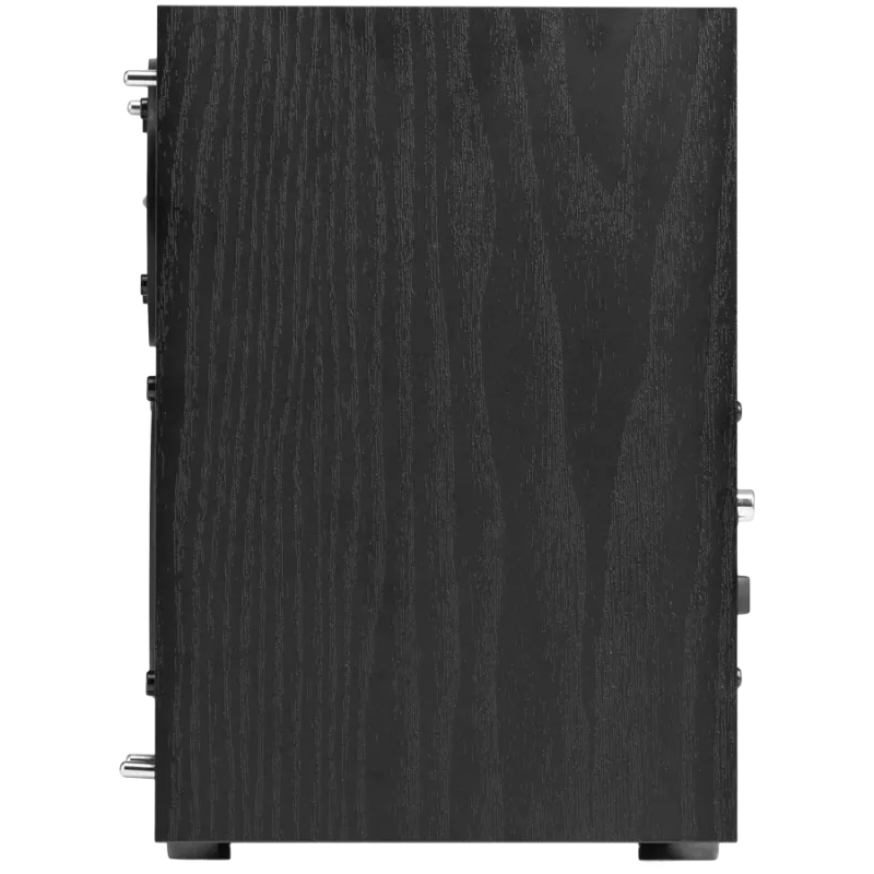Edifier R33BT 2.0 Bookshelf Speakers, BT V5.0, AUX, 0.5-inch Tweeters, 3.5-inch Drivers, 10W (RMS), Control Buttons, Black - 1