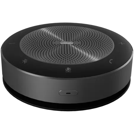 Prestigio Solutions Video Conferencing Speakerphone Alpha: 5W, 6 mic, 5m (Radius), Wireless charging, Connection via USB Type-C,
