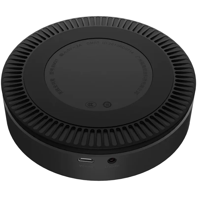 Prestigio Solutions Video Conferencing Speakerphone Alpha: 5W, 6 mic, 5m (Radius), Wireless charging, Connection via USB Type-C,