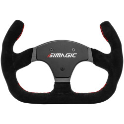 SIMAGIC C-Shaped Steering wheel without HUB, 325mm, Suede. S406 - 1