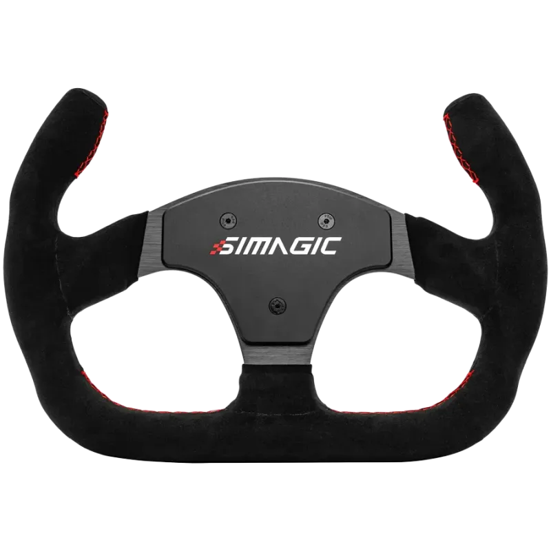SIMAGIC C-Shaped Steering wheel without HUB, 325mm, Suede. S406 - 1