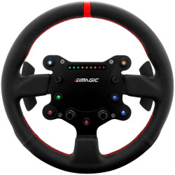 SIMAGIC GT‑Style GTS Steering Wheel for GT Simulation, suede finish - 1