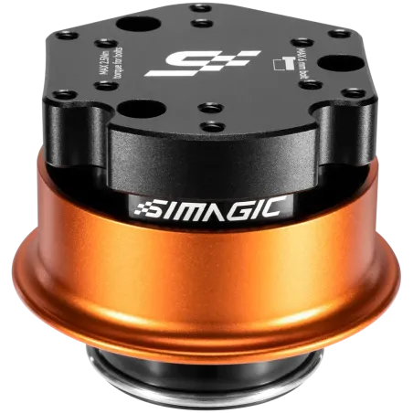 SIMAGIC Quick Release Wheel Adapter, CNC‑machined aluminium - 1