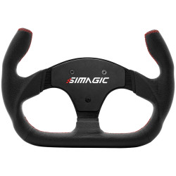SIMAGIC C-Shaped Steering wheel without HUB, 325mm, Leather. S405 - 1