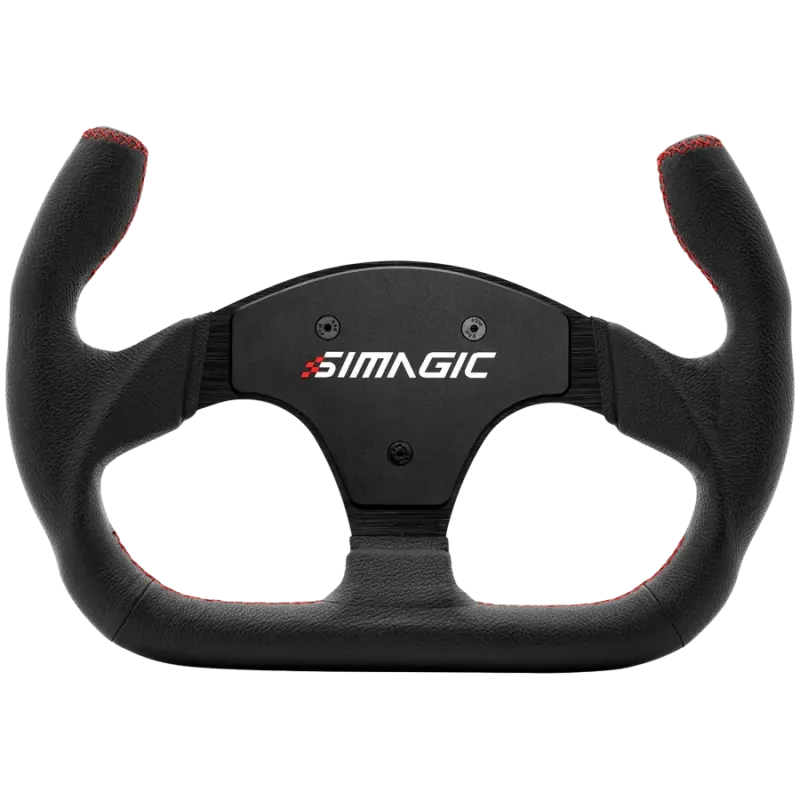 SIMAGIC C-Shaped Steering wheel without HUB, 325mm, Leather. S405 - 1