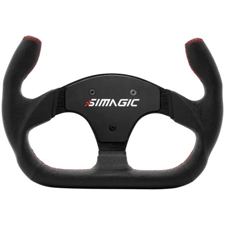 SIMAGIC C-Shaped Steering wheel without HUB, 325mm, Leather. S405 - 1